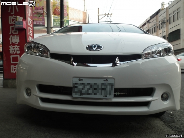 2012 Toyota WISH J-Hi開箱 !(照片以補上)