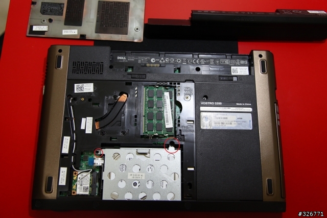 [分享]DELL Vostro3350 拆機、換底盤
