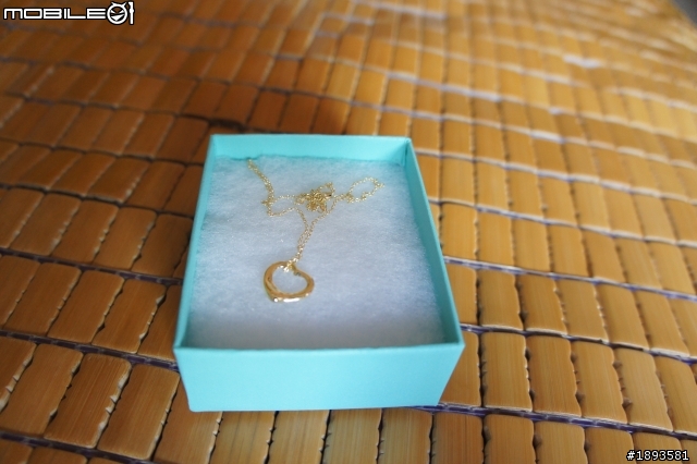 結婚六週年 Tiffany&CO 項鍊開箱