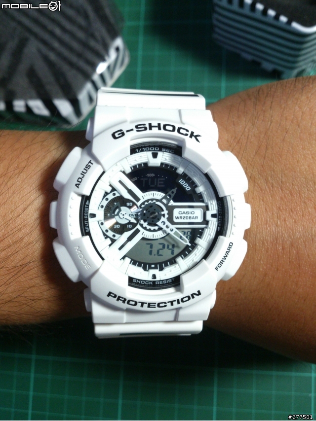 G-SHOCK GA-110MH-1 X Maharishi 黑白迷幻 媚惑時尚