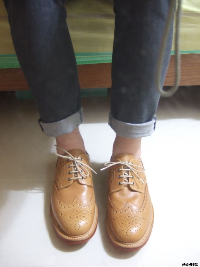 [開箱] Sanders Jude Leather Brogues