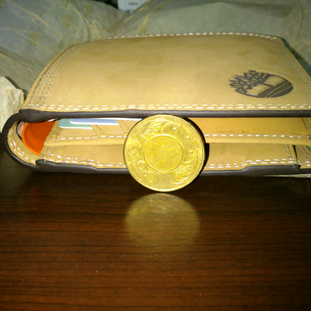 [開箱] Timberland 麂皮皮夾