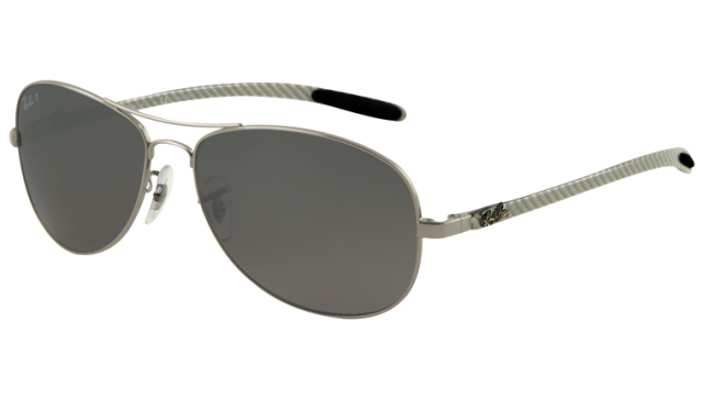 新手開箱RayBan雷朋 RB8301 004/N8 碳纖維水銀偏光太陽眼鏡