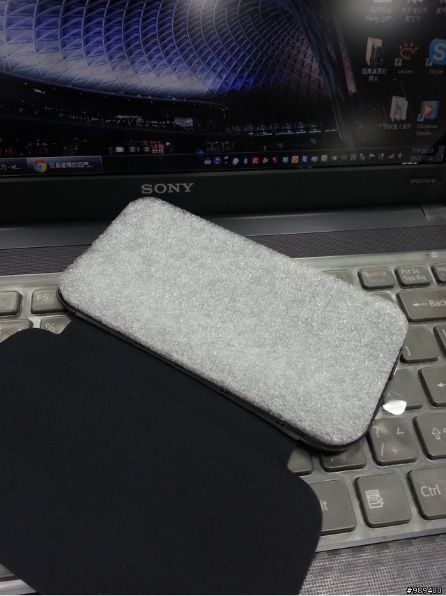 ◢開箱◣我的早鳥預購活動贈品SIII 32GB--原廠藍色皮套及16GB記憶卡