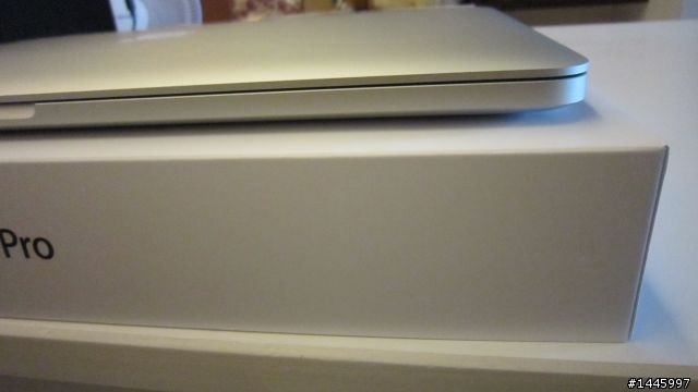 [開箱]的確很迷人的RMBP,回不去的Retina