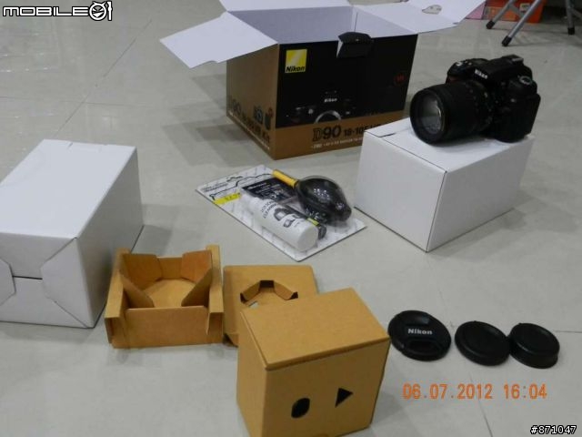 要買D5100卻買了D90...開箱--我的第一台DSLR