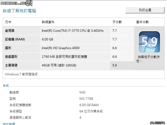[開箱]18K打造i7穩用四年文書機+內顯HD4000測試