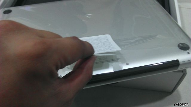 2012 Macbook Pro 13.3"台灣機開箱嚕