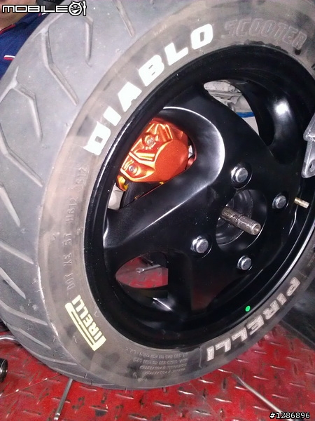 FIGHTER 制動升級 後碟 Brembo大螃蟹+200mm碟盤~