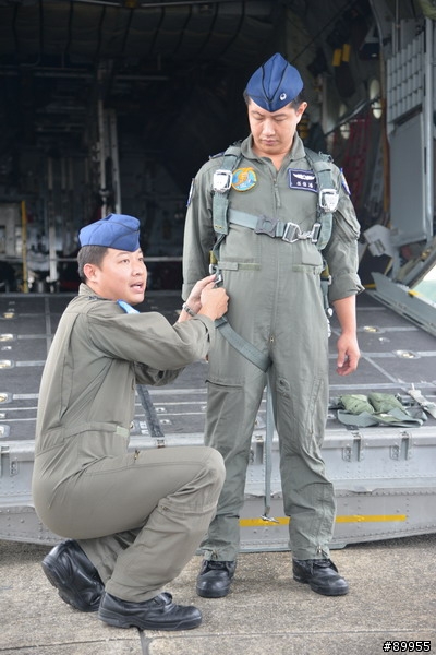D800第一次C-130空拍任務