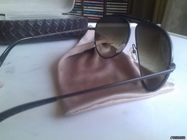 BOTTEGA VENETA 編織雷朋眼鏡