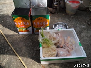 土砲diy~沙拉油之桶仔雞