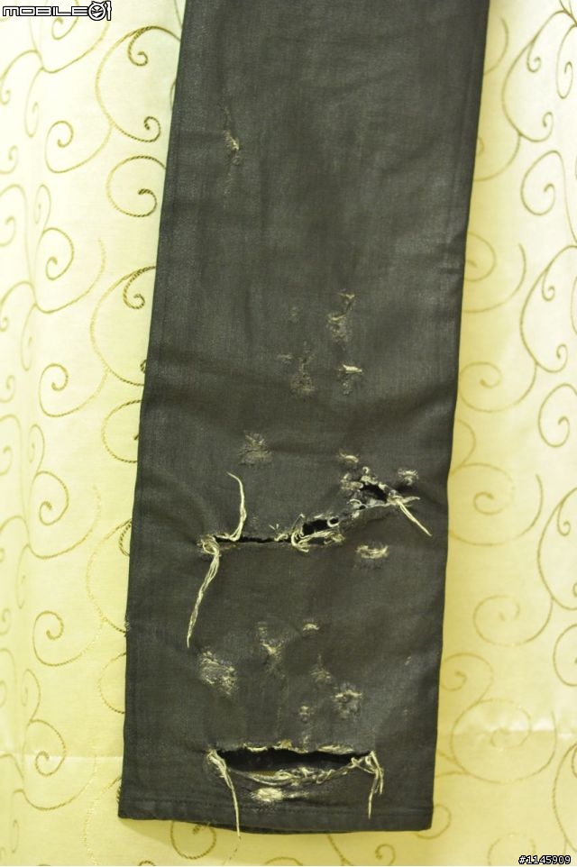 [傳說中的...]Dior Homme 04SS Destroyed 黑膠破褲