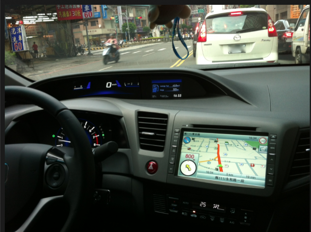 Civic 9原廠影音系統外觀（更新照片）