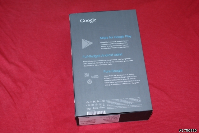 ★ˋ( ° ▽°)ノ★  ASUS & Google nexus 7 開箱!! 新增--今晚就來升級 4.1.2 !!