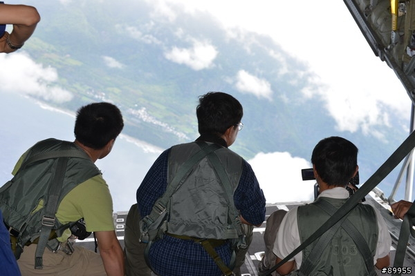 D800第一次C-130空拍任務