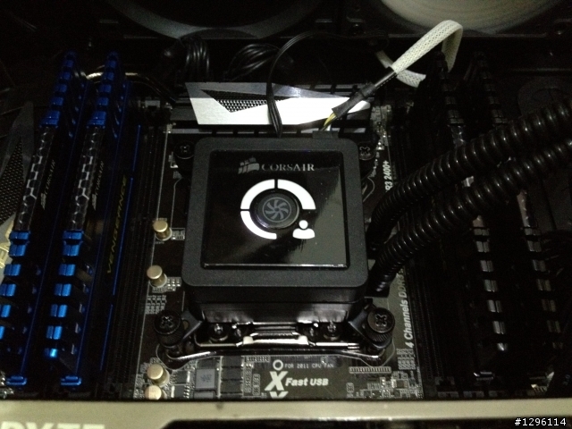 [開箱圖多]三年之後酷媽COSMOS II I7 3820與海盜船H100水冷的享受...