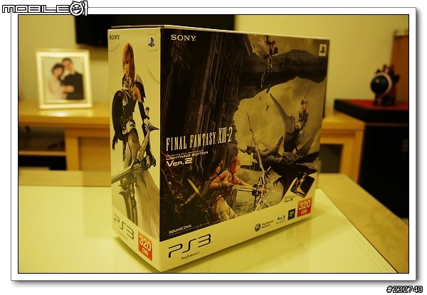 [開箱] 胖的不去、瘦的不來～FF XIII-2同捆機開箱