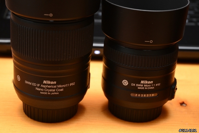 [分享]Nikon 40/2.8G Micro 開箱(再加與60/2.8G大比併)