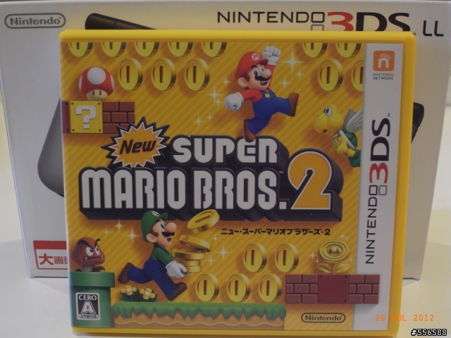 [簡單開箱分享]N3DS LL日版+新超級瑪利歐兄弟2
