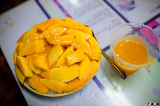 台南冰鄉~夏日炎炎吃冰去之豪華芒果牛奶冰