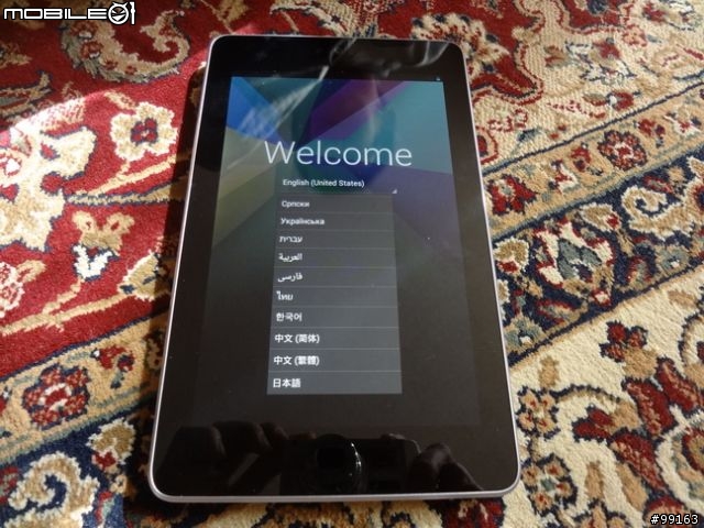 Google Nexus 7 開箱