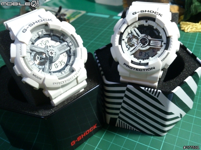 G-SHOCK GA-110MH-1 X Maharishi 黑白迷幻 媚惑時尚