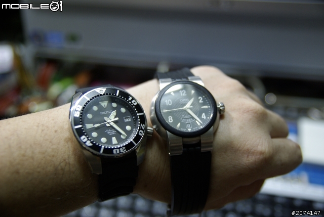 旱鴨子的200m 潛水錶 Seiko SBDC001J1 簡易開箱照