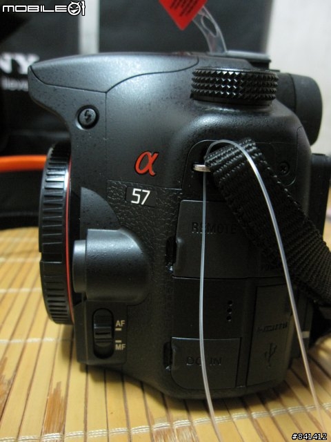 She's my girl. She's my α57.