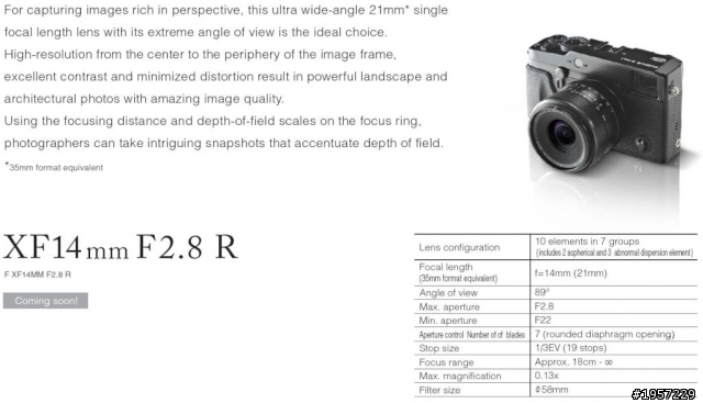 Xpro1 XF 18-55mm & 14mm