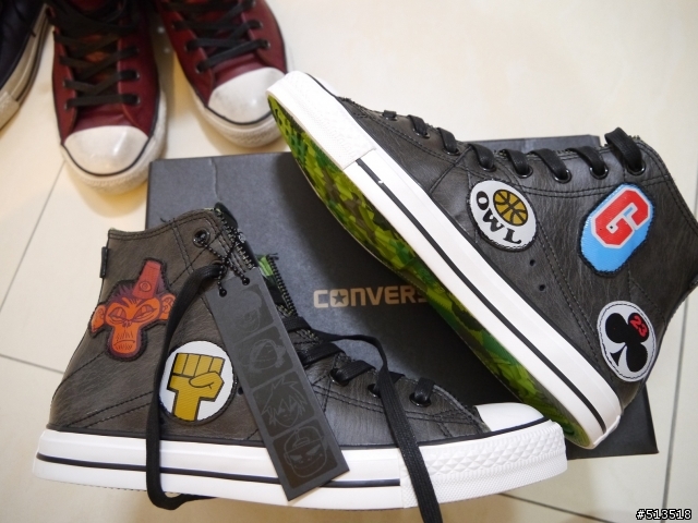 好便宜，不買嗎??[開箱]CONVERSE與虛擬樂團GORILLAZ街頭霸王推出聯名鞋款
