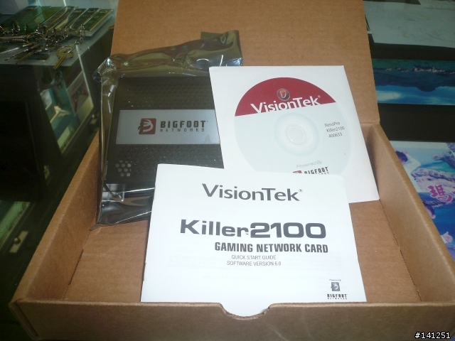 【簡易開箱】遊戲專用網路卡-VisionTek Killer 2100(含暗黑3測試)