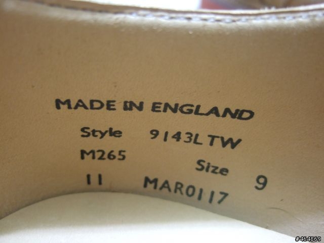 [開箱] Sanders Jude Leather Brogues