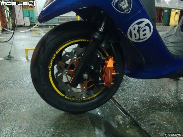 FIGHTER 制動升級 後碟 Brembo大螃蟹+200mm碟盤~