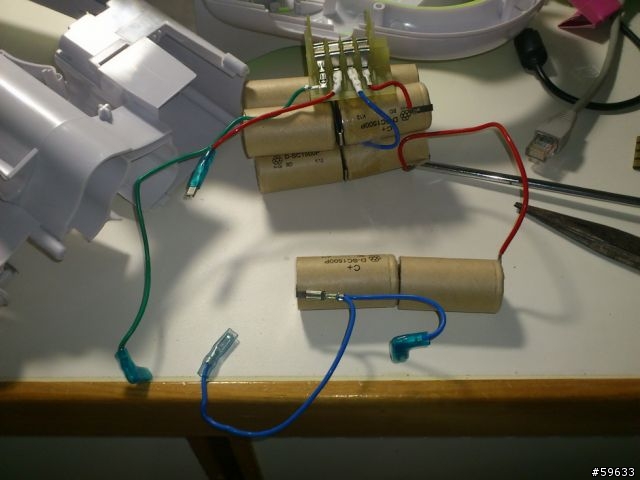 改裝充電式 Black&Decker旋風廣角吸塵器電池