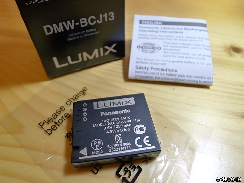[開箱] LX5原廠電池