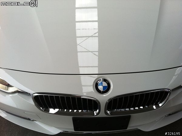 我的320D交車前的開箱