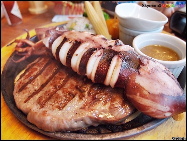 台中沙鹿-史提克先生牛排。就要大口吃肉
