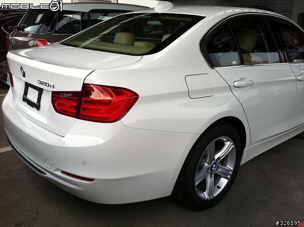 我的320D交車前的開箱
