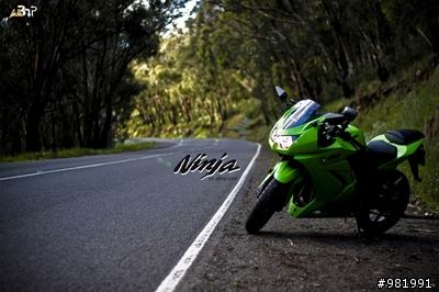 陪我渡過一年的  ~小綠 ninja 250r  生日快樂