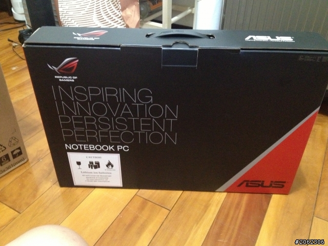 ASUS G55V不專業開箱