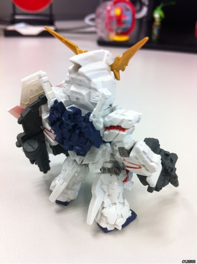 [開箱]Gundam Converge SP02 Unicorn Gundam [Destroy Mode] & Sinanju