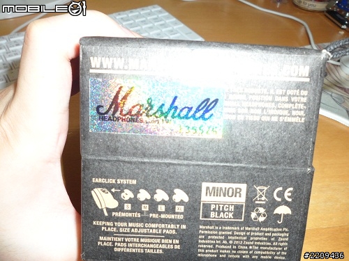 【開箱】Marshall Minor 舒適度滿分的小耳塞