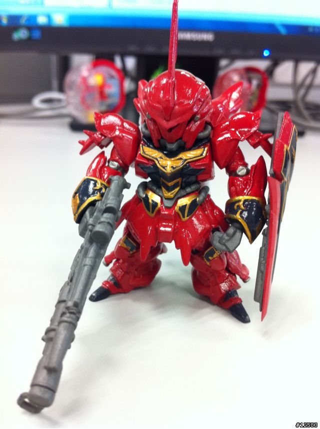 [開箱]Gundam Converge SP02 Unicorn Gundam [Destroy Mode] & Sinanju