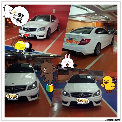 不專業亂拍Mercedes-Benz C63 AMG Coupe