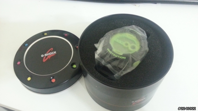 開箱~G-shock GA100系列~黑綠