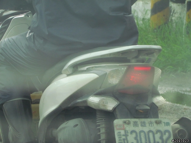 同一天, 我又拍到光陽測試"車隊"了......