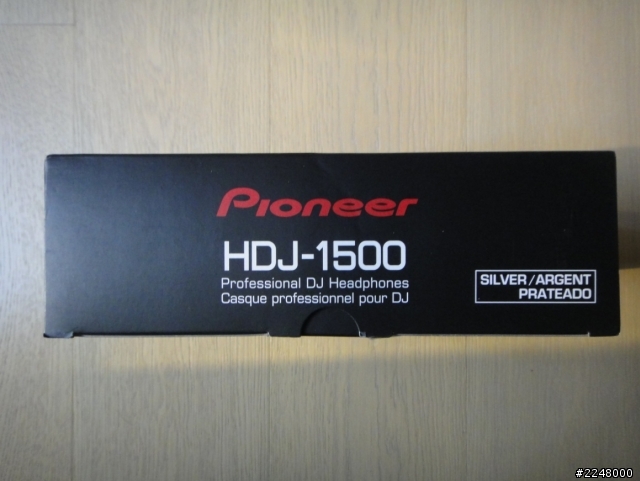【開箱】新戰備Pioneer HDJ-1500監聽耳機~!!!