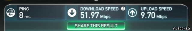 終於50M/5M→升速→50M/10M