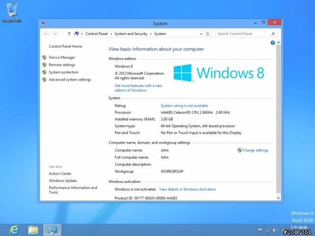 windows8使用繁中語言包之後......